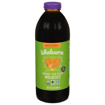 Wholesome Molasses Organic Unsulphured Og2 12/32 OZ [UNFI #452078] [ebt]