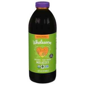 Wholesome Molasses Organic Unsulphured Og2 12/32 OZ [UNFI #452078] [ebt]