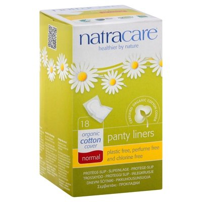 Natracare Panty Liners Organic Normal 1/18 CT [UNFI-CARLISLE #1243344] T