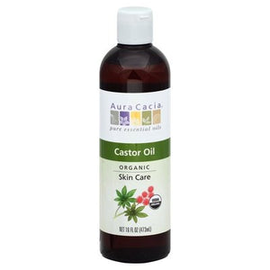 Aura Cacia Castor Oil Organic Og2 1/16 OZ [UNFI-CARLISLE #1571769] T