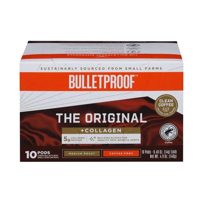 Bulletproof 360 Inc Pods Original Collagen Medium 6/10 CT [UNFI #2998243] [ebt]