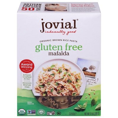 Jovial Mafalda Gluten Free Og1 12/12 OZ [UNFI #2946804] [ebt]