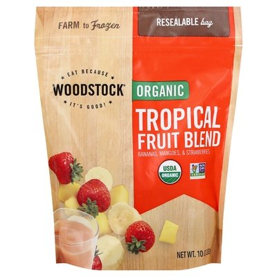 Woodstock Tropical Fruit Blend Organic Og2 12/10 OZ [UNFI #559336] [ebt]