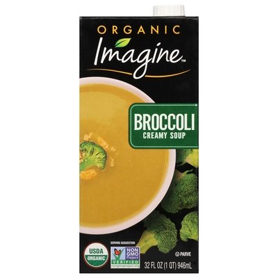 Imagine Foods Soup Organic Broccoli Creamy Og2 6/32 OZ [UNFI #2824688] [ebt]
