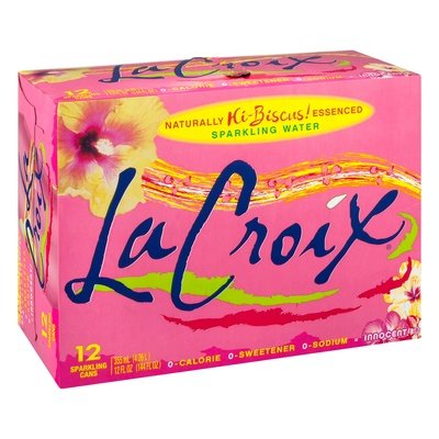Lacroix Sparkling Water Hibiscus 2/12/12 OZ [UNFI #2473544] [ebt]