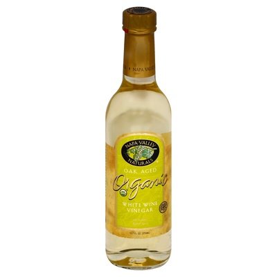 Napa Valley Naturals White Wine Vinegar Og2 12/12.7 OZ [UNFI #493858] [ebt]