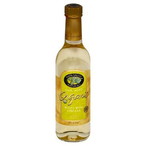 Napa Valley Naturals White Wine Vinegar Og2 12/12.7 OZ [UNFI #493858] [ebt]