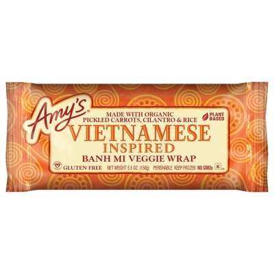 Amys Banh Mi Wrap Vietnamese Og2 12/5.5 oz [UNFI #2381192 ] [ebt]