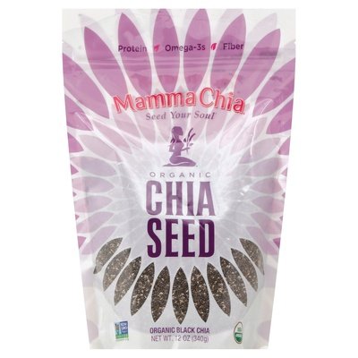 Mamma Chia Chia Seed Organic Black Og2 4/12 OZ [UNFI #1587286] [ebt]