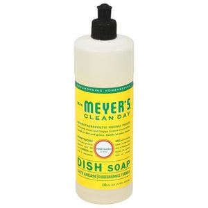 Mrs Meyers Clean Day Dish Soap Honeysuckle Scent 6/16 OZ [UNFI #523068] T