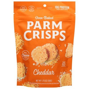 Parm Crisps Cheese Snack Cheddar Oven-Baked 12/1.75 OZ [UNFI #2470060] [ebt]
