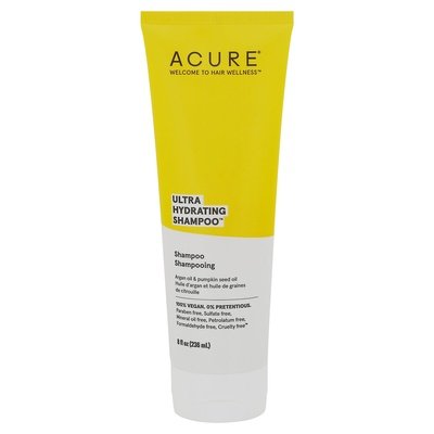 Acure Shampoo Ultra Hydrating Argan Oil & Pumpkin Seed Oil 1/8 OZ [UNFI-CARLISLE #2526259] T