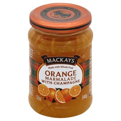 Mackays Marmalade Orange With Champagne 6/12 OZ [UNFI #794305] [ebt]