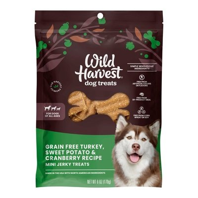 Wild Harvest Turky/Cranry Jerky Grnfree 6/6 OZ [UNFI #2603538]