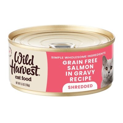 Wild Harvest Salmon In Gravy Grain Free 24/5.5 OZ [UNFI #2603280]