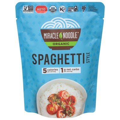 Miracle Noodle Noodle Organic Spaghetti Style Og2 6/7 OZ [UNFI #2571107] [ebt]