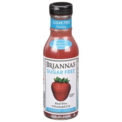 Briannas Vinaigrette Sugar Free Blush Wine 6/12 OZ [UNFI #2935120] [ebt]