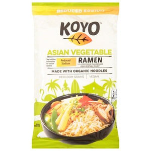 Koyo Ramen Reduced Sodium Asian Vegetable Og3 12/2.1 OZ [UNFI-CARLISLE #1186774] [ebt]