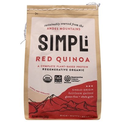 Simpli Red Quinoa Og2 8/12 OZ [UNFI #2835841] [ebt]