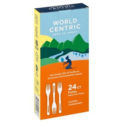 World Centric Forks 12/24 CT [UNFI-CARLISLE #306100] T