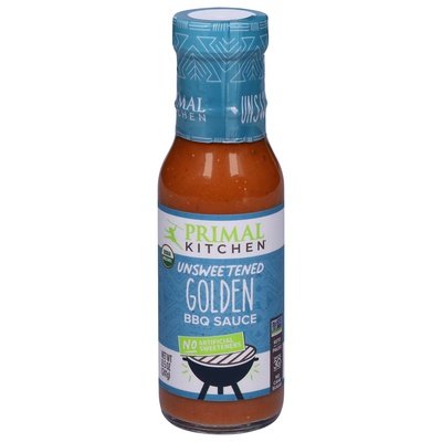 Primal Kitchen Bbq Sauce Unsweetened Golden Og2 6/8.5 OZ [UNFI #2365971] [ebt]