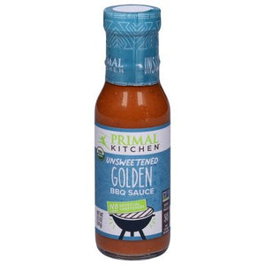 Primal Kitchen Bbq Sauce Unsweetened Golden Og2 6/8.5 OZ [UNFI #2365971] [ebt]