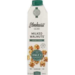 Elmhurst Milked Walnuts Unsweetened 6/32 OZ [UNFI #2366375] [ebt]