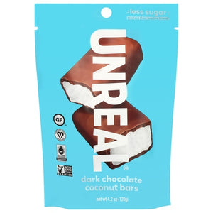 Unreal Coconut Bars Dark Chocolate 6/4.2 oz [UNFI #2461168 ] [ebt]