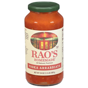 Raos Sauce Vodka Arrabbiata 12/24 oz [UNFI #2953404 ] [ebt]