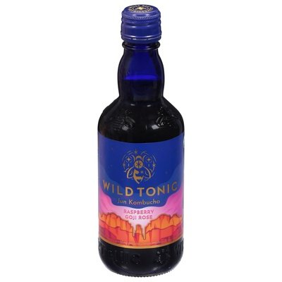 Wild Tonic Jun Kombucha Raspberry Goji Rose Og2 12/12 OZ [UNFI #2810182] [ebt]
