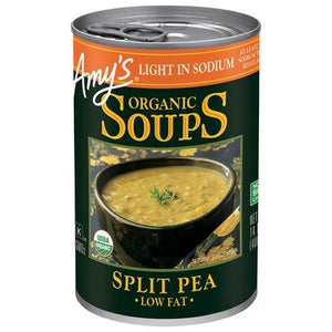 Amys Soups Low Fat Organic Split Pea Og2 12/14.1 OZ [UNFI #728956] [ebt]