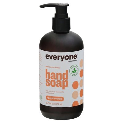 Everyone Hand Soap Apricot + Vanilla 1/12.75 OZ [UNFI-CARLISLE #1270206] T