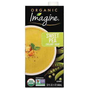 Imagine Foods Soup Organic Sweet Pea Creamy Og2 6/32 OZ [UNFI #2824696] [ebt]