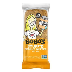 Bobos Oat Bars Oat Bar Stuffd Peanut Butter 12/2.5 OZ [UNFI-CARLISLE #2844652] [ebt]