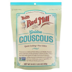 Bobs Red Mill Couscous Golden 4/24 OZ [UNFI #2597227] [ebt]