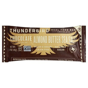 Thunderbird Chocolate Bar Almond Butter Sea Salt 12/1.7 OZ [UNFI-CARLISLE #2690931] [ebt]
