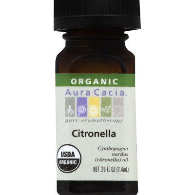 Aura Cacia Citronella Og2 1/.25 oz [UNFI-CARLISLE #0327072] T