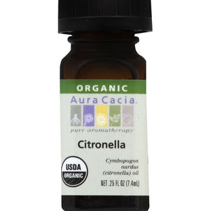 Aura Cacia Citronella Og2 1/.25 oz [UNFI-CARLISLE #0327072] T
