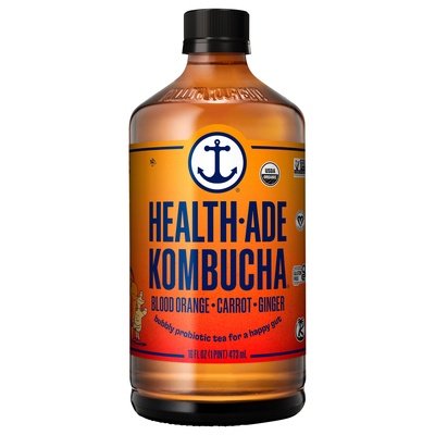 Health-Ade Kombucha Blood Orange/Carrot/Ginger Og2 12/16 OZ [UNFI #2073948] [ebt] T