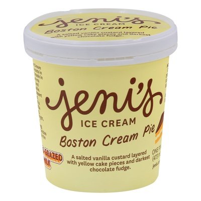 Jenis Ice Cream Boston Cream Pie 8/16 OZ [UNFI #2457703] [ebt]