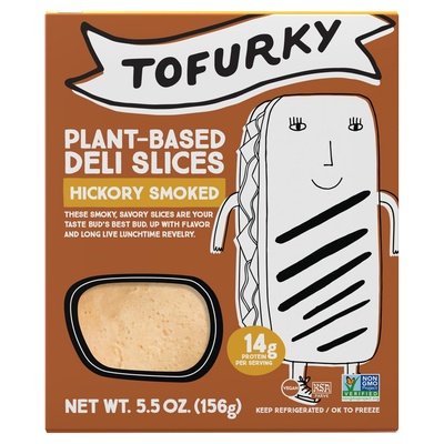 Tofurky Deli Slices Plant-Based Hickroy Smoked 6/5.5 OZ [UNFI #1221910] [ebt]