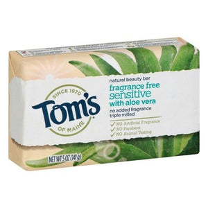 Toms Of Maine Beauty Bar Natural Fragrance Free Sensitive 6/5 OZ [UNFI-CARLISLE #2230993] T