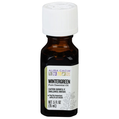 Aura Cacia Pure Essential Oil Wintergreen 1/.5 oz [UNFI-CARLISLE #0445825] T