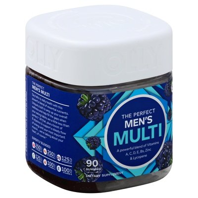 Olly Mens Multi The Perfect Gummies Blackberry Blitz 1/90 CT [UNFI-CARLISLE #2288058]