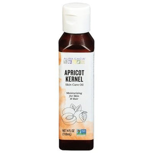 Aura Cacia Skin Care Oil Apricot Kernel 1/4 OZ [UNFI-CARLISLE #615567] T