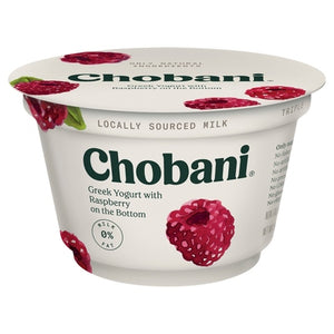 Chobani Yogurt Non-Fat Raspberry Greek 12/5.3 oz [UNFI #1512557 ] [ebt]