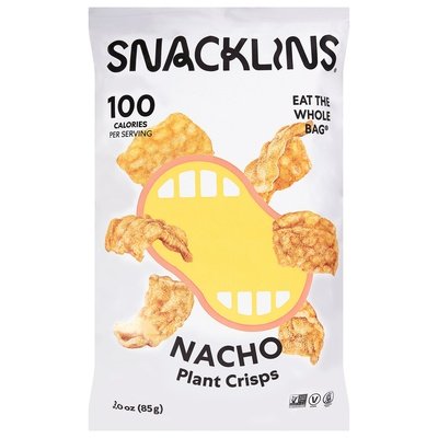 Snacklins Plant Crisps Nacho 12/3 OZ [UNFI #2676245] [ebt]