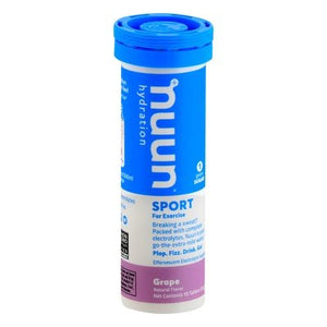 Nuun Sport Tablets Grape 8/10 TAB [UNFI-CARLISLE #1791326]