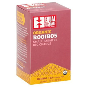 Equal Exchange Herbal Tea Organic Rooibos Bags Og1 6/20 BAG [UNFI #751891] [ebt]