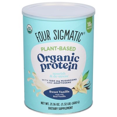 Four Sigmatic Organic Protein Plant-Based Sweet Vanilla Og2 1/21.16 OZ [UNFI-CARLISLE #2654820]